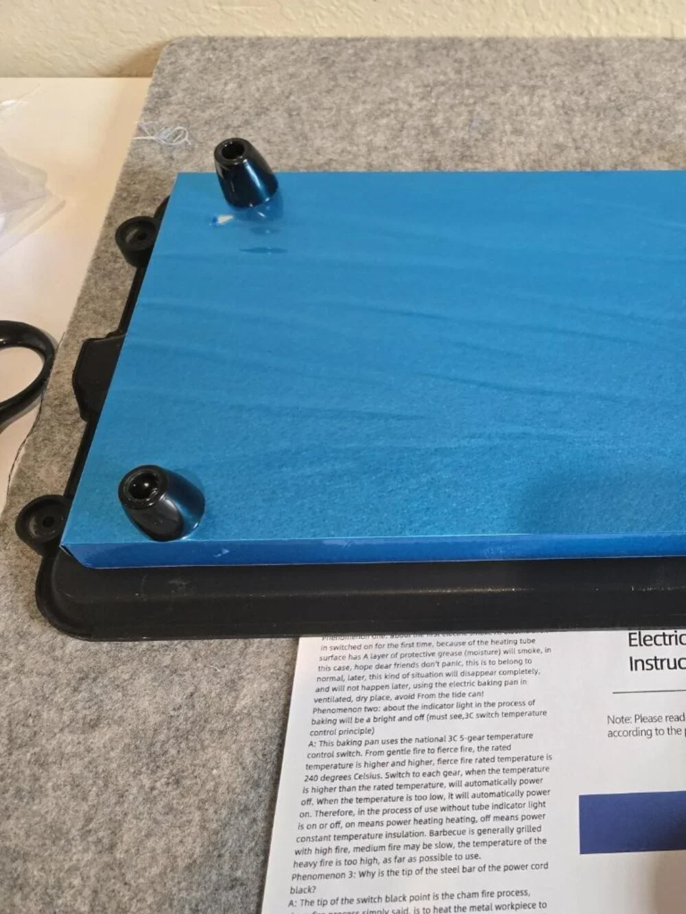 Probable Electric Tabletop Griddle 5 Heat Settings 110V-1400W.
